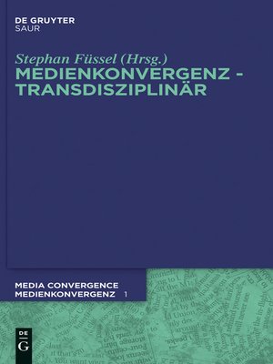 cover image of Medienkonvergenz--Transdisziplinär